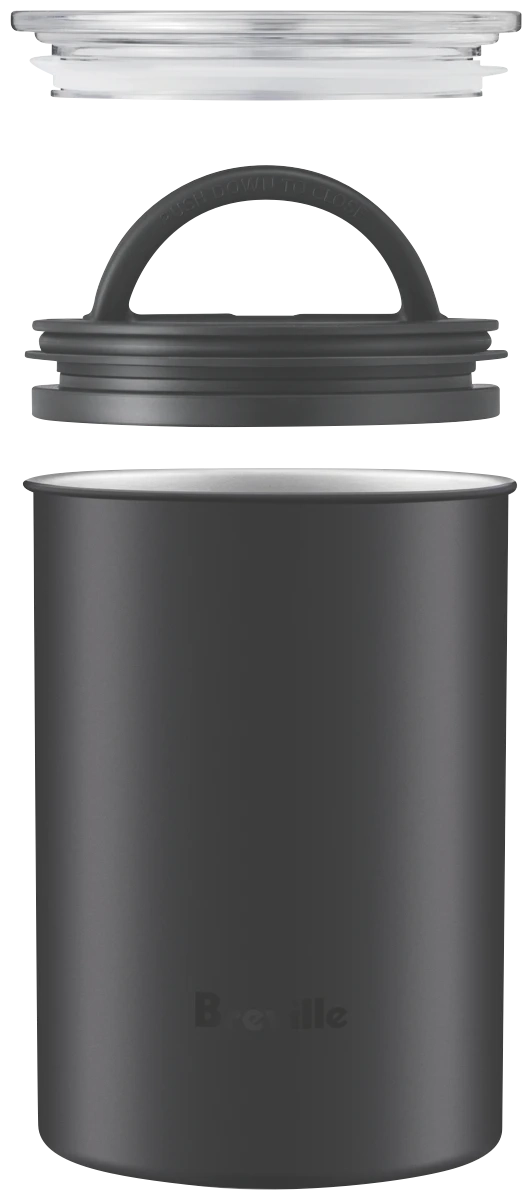 Breville The Bean Keeper Coffee Canister - Black Truffle