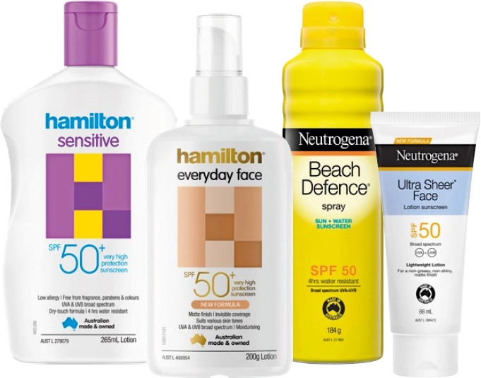 20% off Hamilton or Neutrogena Selected Products