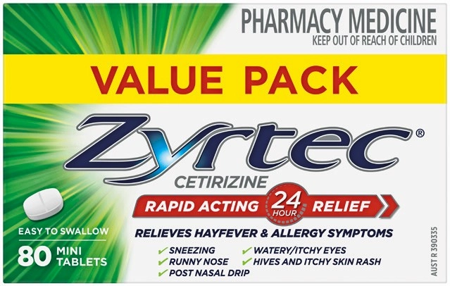 Zyrtec 80 Tablets