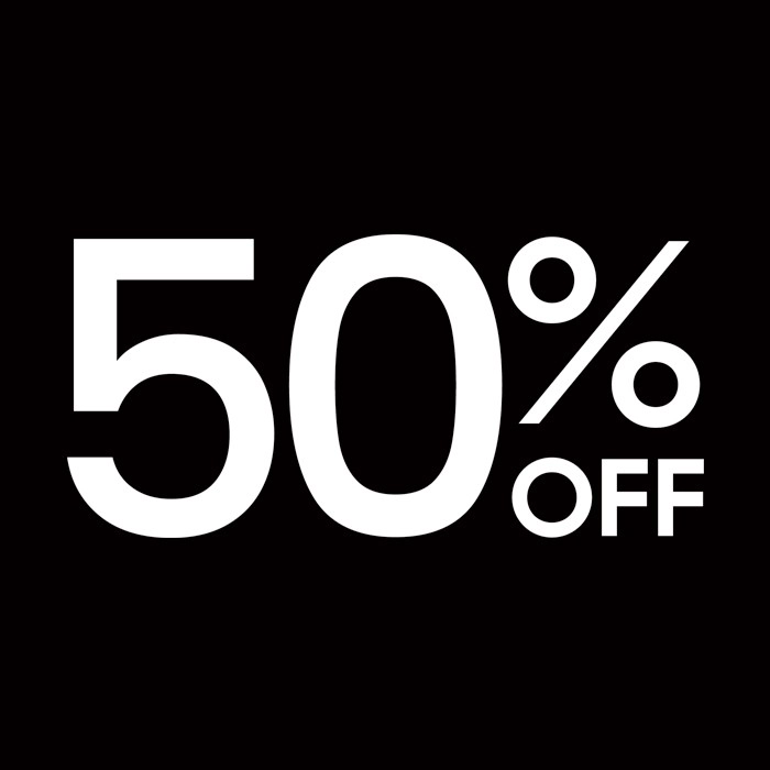 50% off The Second Item Across Men’s Casual Fashion, Footwear and Swimwear