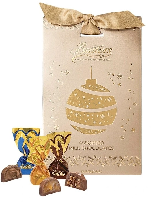 Butlers Luxury Platinum Christmas Assorted Truffles Pouch 200g