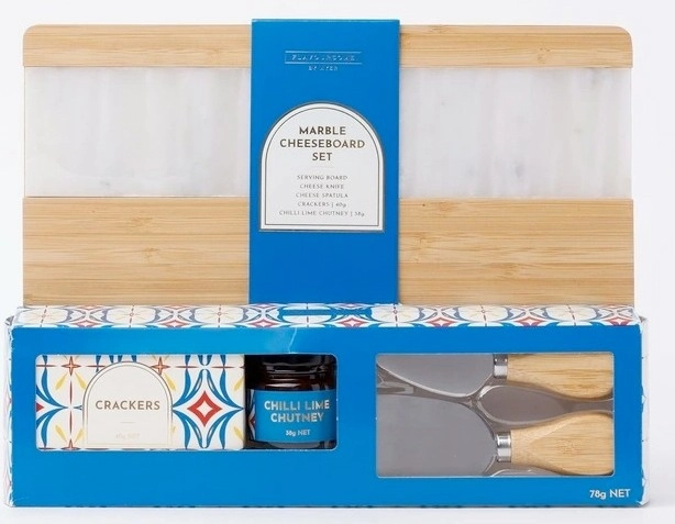 Flavoursome Marble Cheeseboard Set 78g