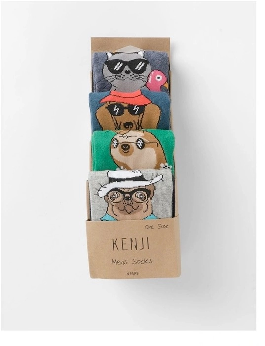 Kenji 4pk Socks