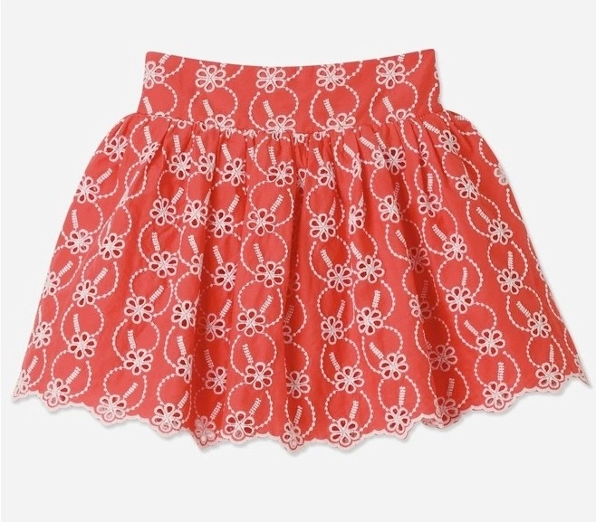 Milkshake Girls’ Broderie Skirt