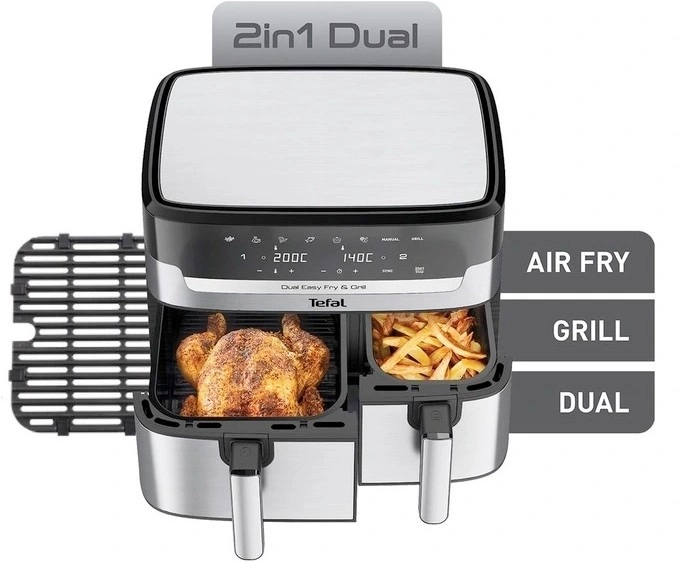 Tefal Dual Easy Fry & Grill XXL