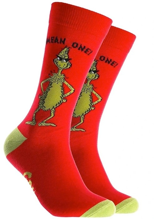 The Grinch Socks - Red