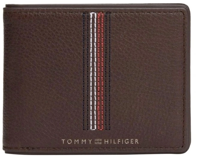 Tommy Hilfiger Casual Mini CC Wallet in Brown