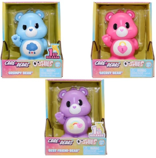 10cm Care Bears Unlock The Magic Ooshies Figure - Assorted