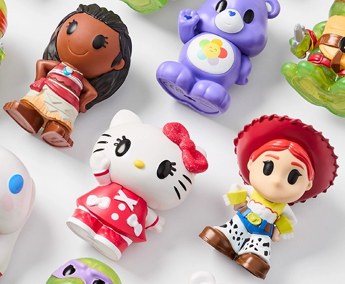 10cm Disney Ooshies Figure - Assorted