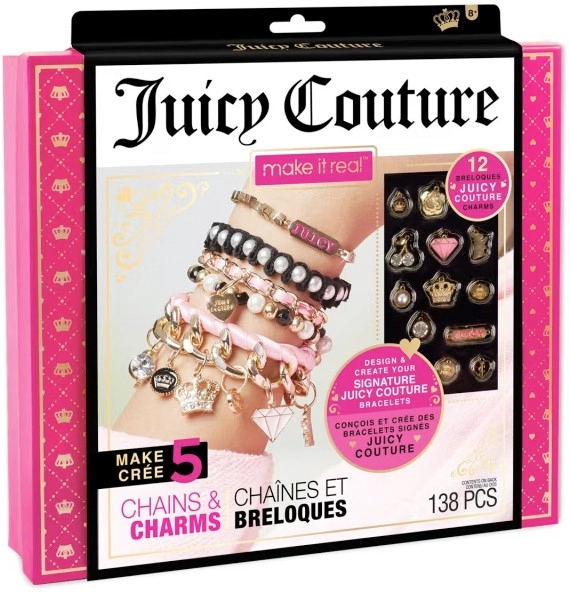 138 Piece Make It Real: Juicy Couture Chains and Charms Kit