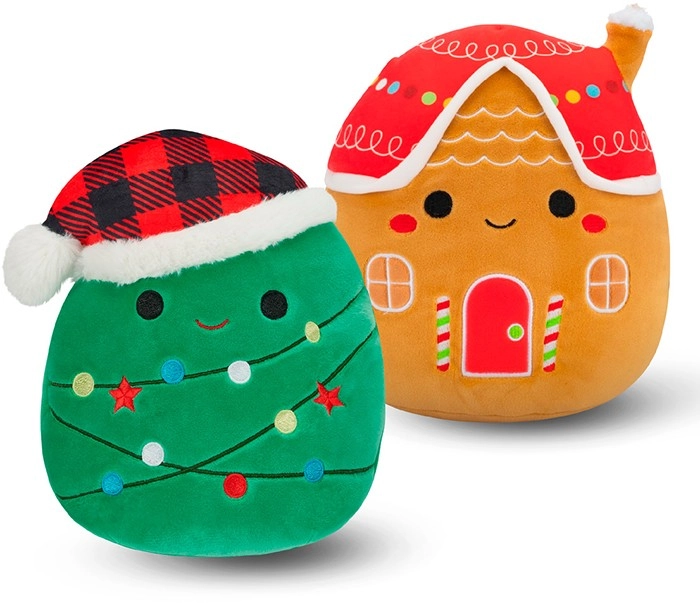 19cm Holiday Squishmallows Plush Toy - Assorted