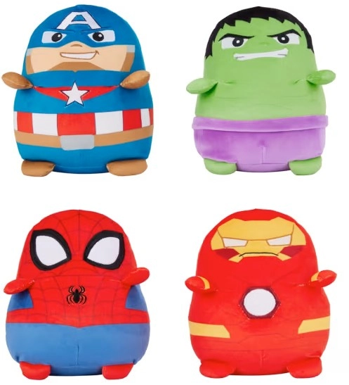 20cm Marvel Cushy Plush Toy - Assorted