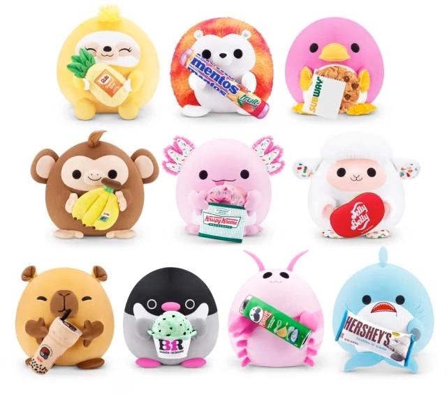 20cm Zuru Snackles Series 2 Snackle Toy - Assorted