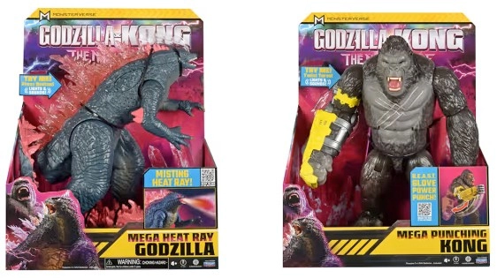 33cm Monsterverse Godzilla x Kong: The New Empire Action Figure - Assorted