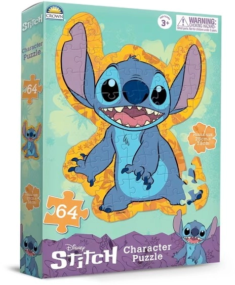 64 Piece Disney Stitch Character Puzzle