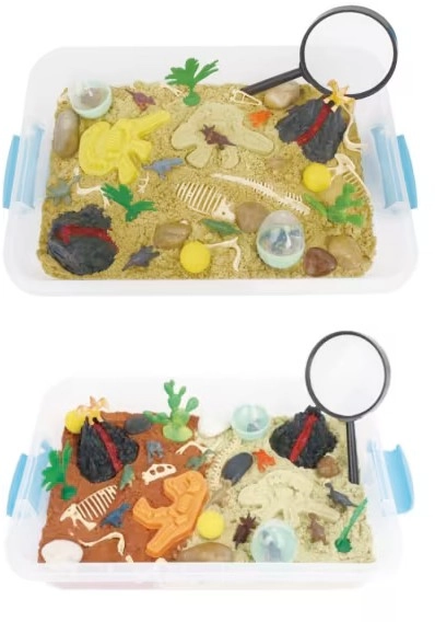 Dinosaur Discovery Sensory Bin Set - Assorted