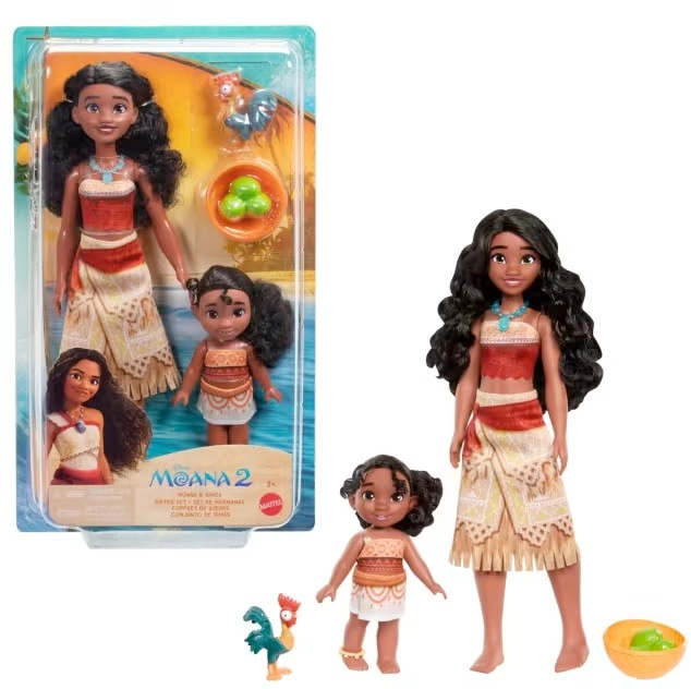 Disney Moana 2 Moana and Simea Sister Set