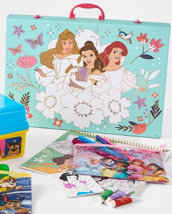 Disney Princess Paint and Colour Activity Case