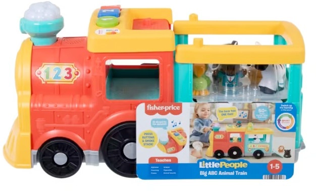 Fisher-Price Little People Big ABC Animal Train