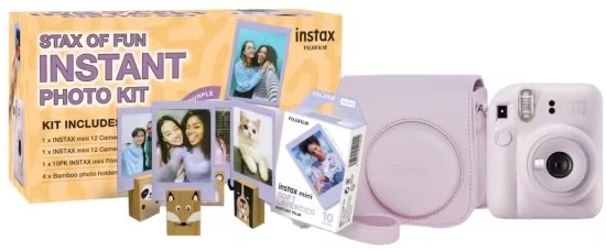 Fujifilm Instax Stax of Fun Instant Photo Kit - Lilac