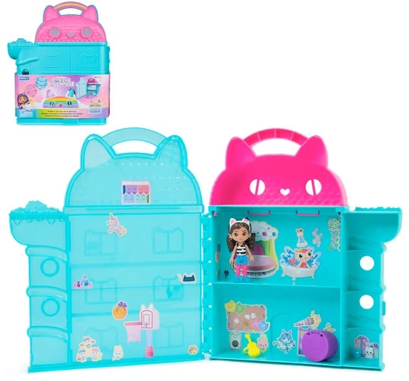 Gabby’s Dollhouse On-the-Go Dollhouse Playset