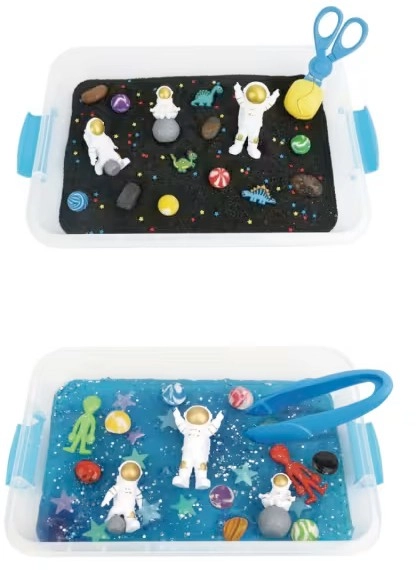 Galaxy/Outer Space Sensory Bin Set - Assorted