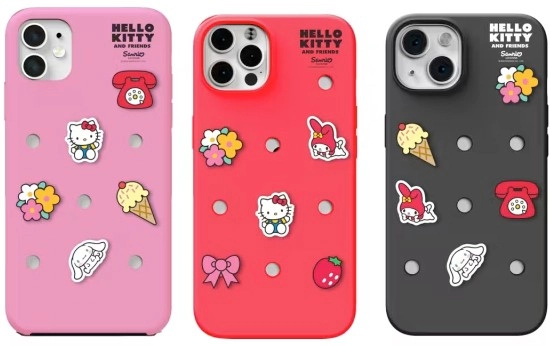 Hello Kitty iPhone Case with Poppers - Assorted