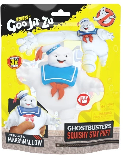 Heroes of Goo Jit Zu Ghostbusters Squishy Stay Puft Figure