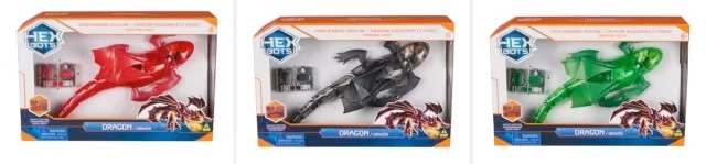 Hex Bots Remote Control Dragon - Assorted