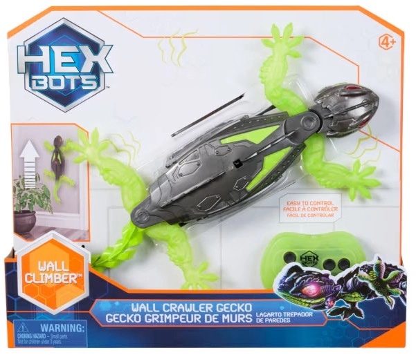 Hex Bots Wall Crawler Gecko Toy