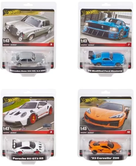 Hot Wheels Premium 1:43rd Scale Vehicle - Assorted