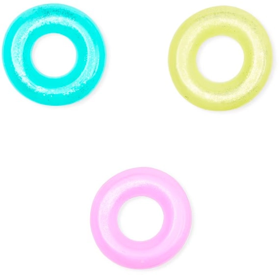 Inflatable 90cm Translucent Ring - Assorted