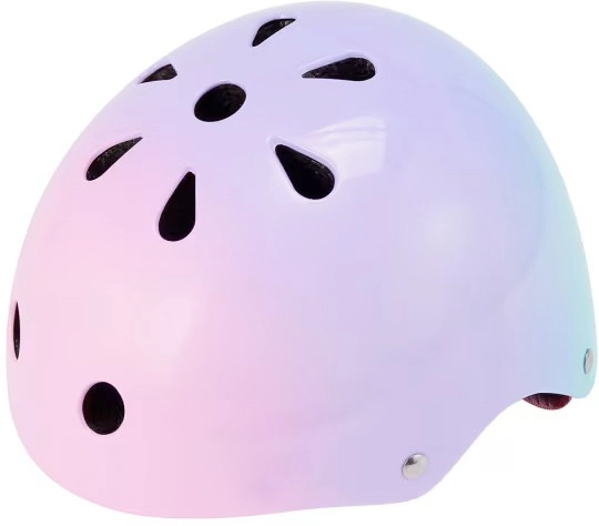 Junior Skate Helmet - Small, Pink Ombre