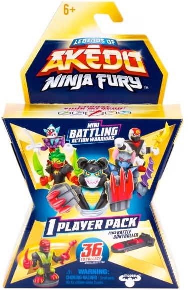 Legends of Akedo Ninja Fury Mini Battling Action Warriors - Assorted