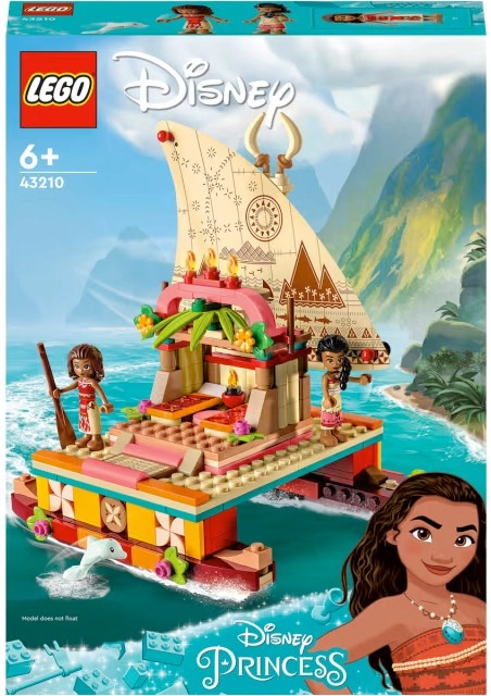 LEGO Disney Princess Moana's Wayfinding Boat 43210