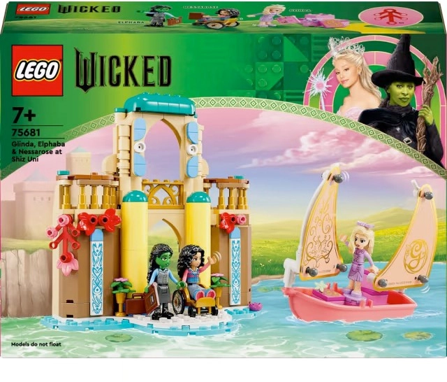 LEGO Wicked Glinda, Elphaba & Nessarose at Shiz University 75681