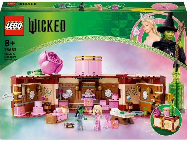 LEGO Wicked Glinda & Elphaba’s Dormitory 75683