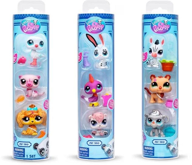 Littlest Pet Shop: Pet Trio - Assorted