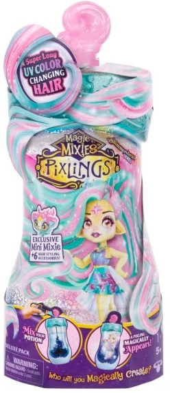 Magic Mixies Pixlings Deluxe Pack: Deerlee the Deer Pixling Playset - Assorted