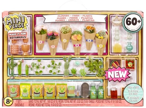 MGA's Miniverse Make It Mini Botanicals Playset