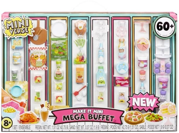 MGA's Miniverse: Make It Mini Mega Buffet Set