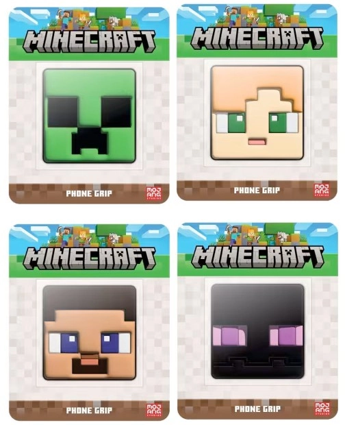 Minecraft Phone Grip - Assorted