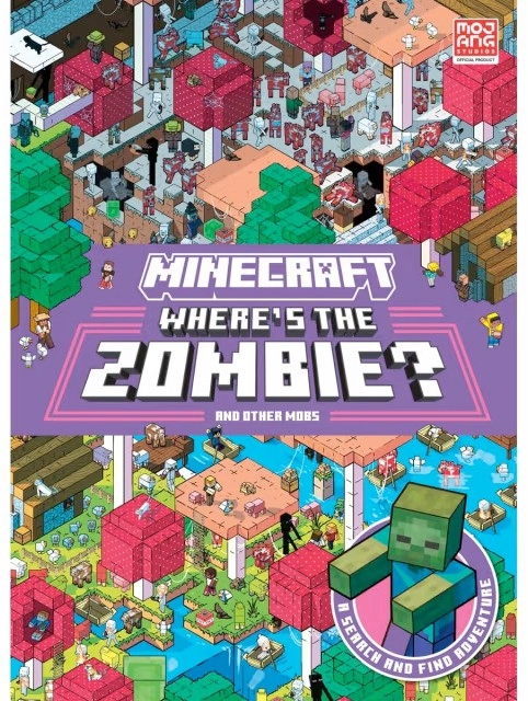 Minecraft Where's the Zombie? And Other Mobs - Book