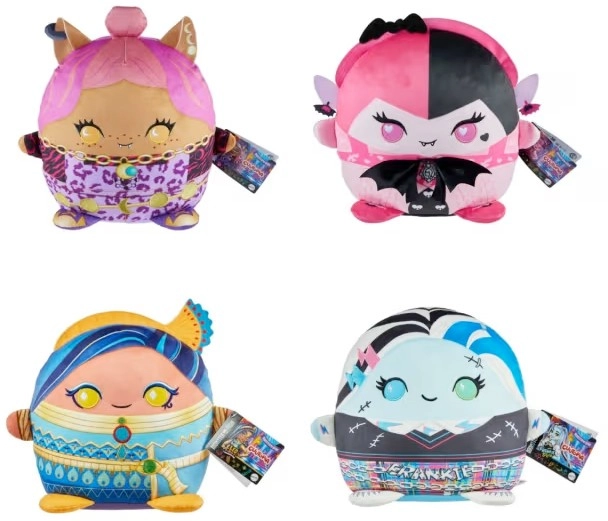 Monster High Cuutopia Plush Character - Assorted