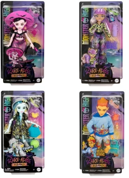 Monster High Scare-adise Island Doll - Assorted