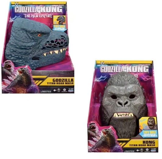 Monsterverse Godzilla x Kong: The New Empire Titan Roar Mask - Assorted