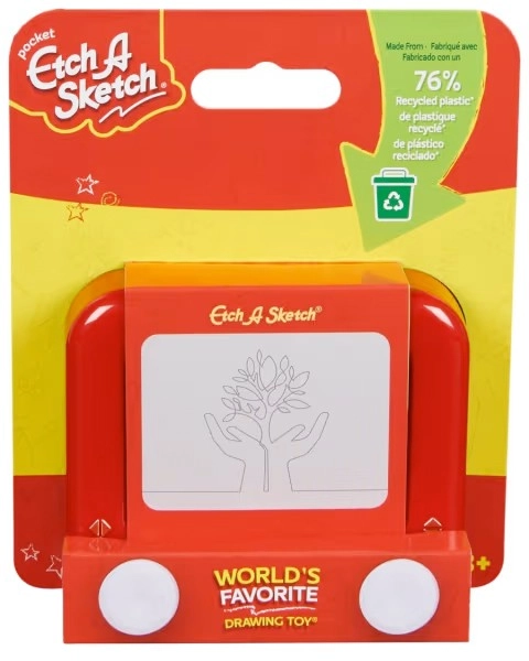 Pocket Etch A Sketch World's Favorite Drawing Toy