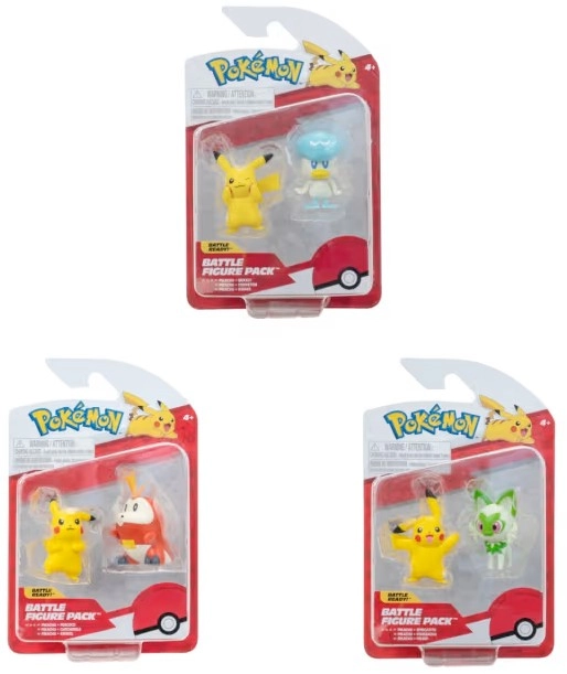 Pokemon Battle Figure Pack - Assorted