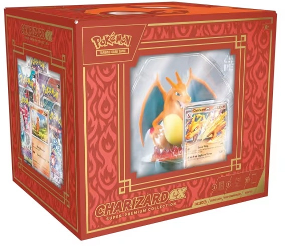 Pokemon Trading Card Game: Charizard ex Super-Premium Collection