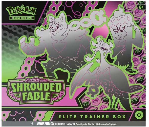 Pokemon Trading Card Game: Scarlet & Violet Shrouded Fable Elite Trainer Box